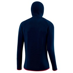 Löffler Team Austria Mannen  Hoody Trasntex Rib diep water